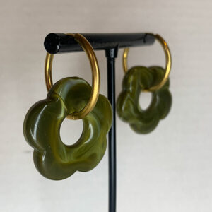 Boucles d&rsquo;oreilles fleur